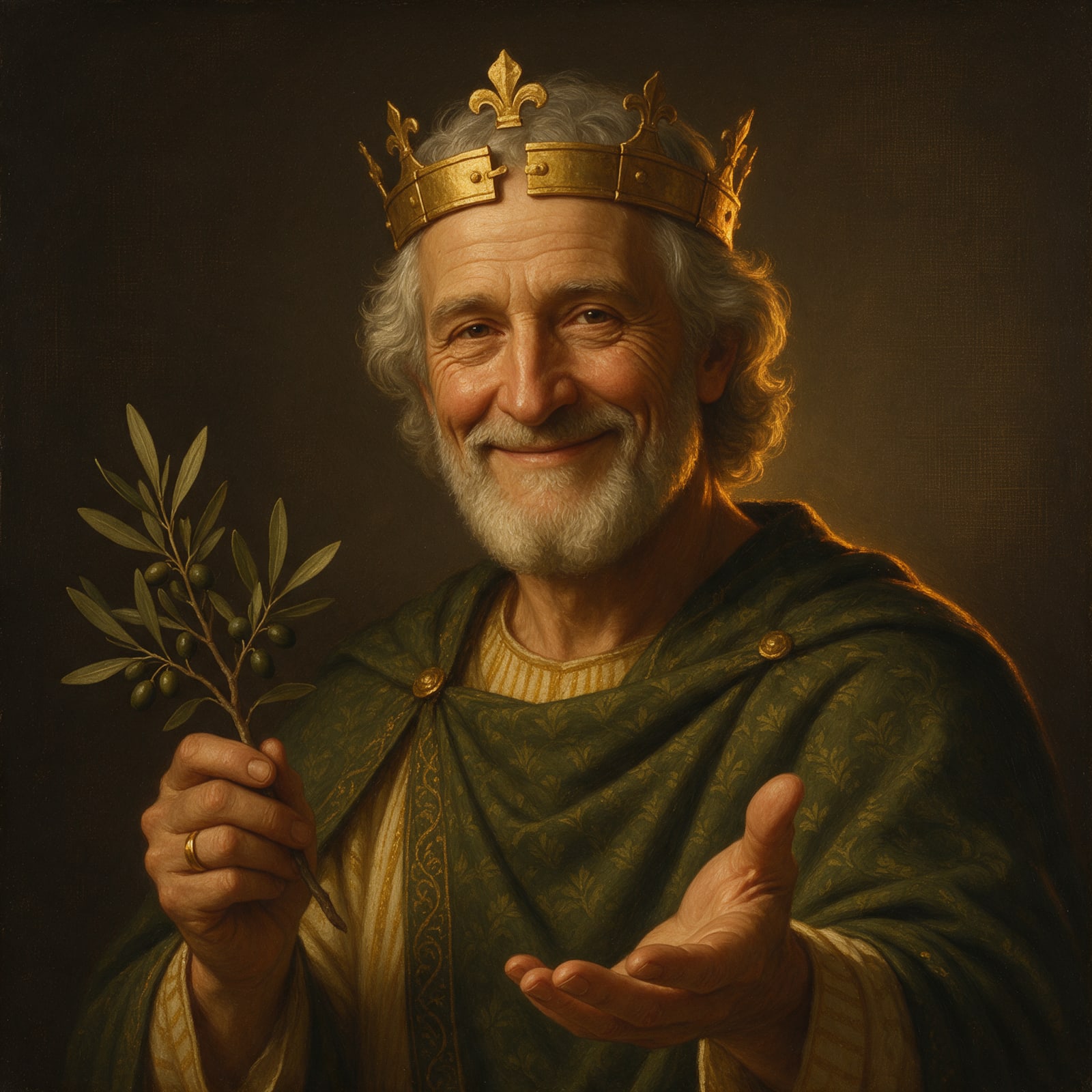King Portrait - Merciful (King of Mercy)