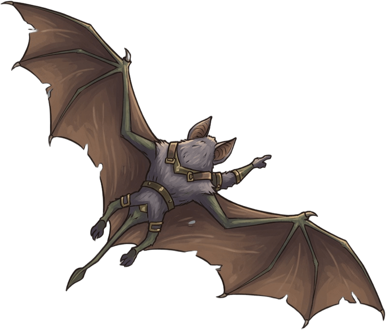 War Bat Flyer Top-Down