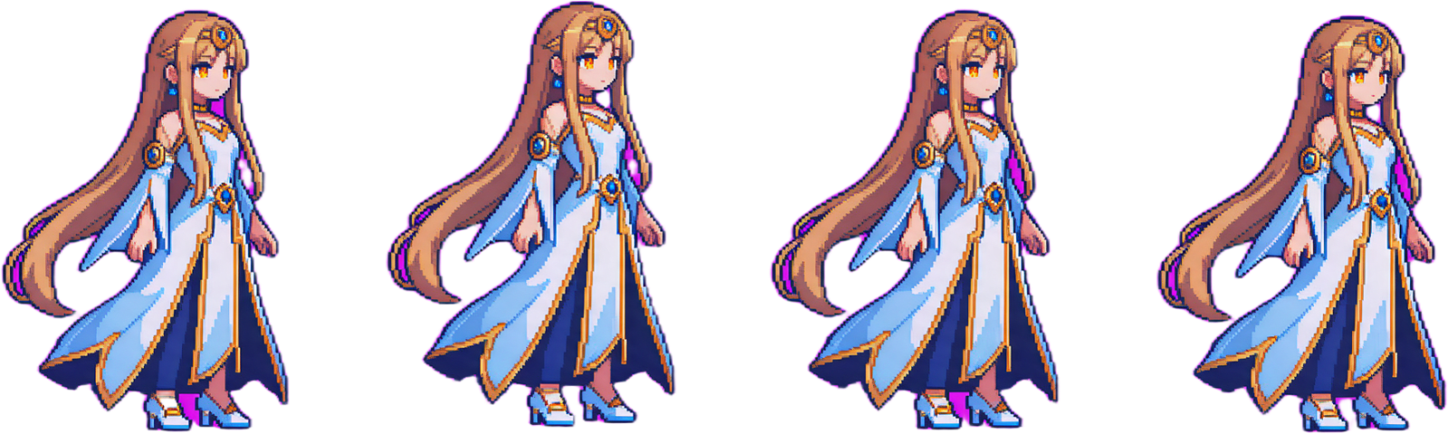 Ishtar Idle Sheet (4 frames)