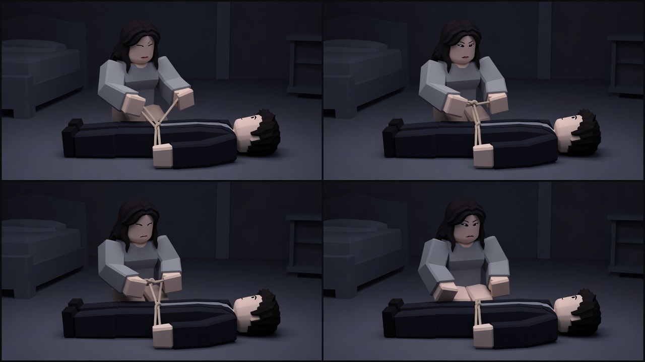 Memory Sheet: Rope Around His Ankles (low-poly)