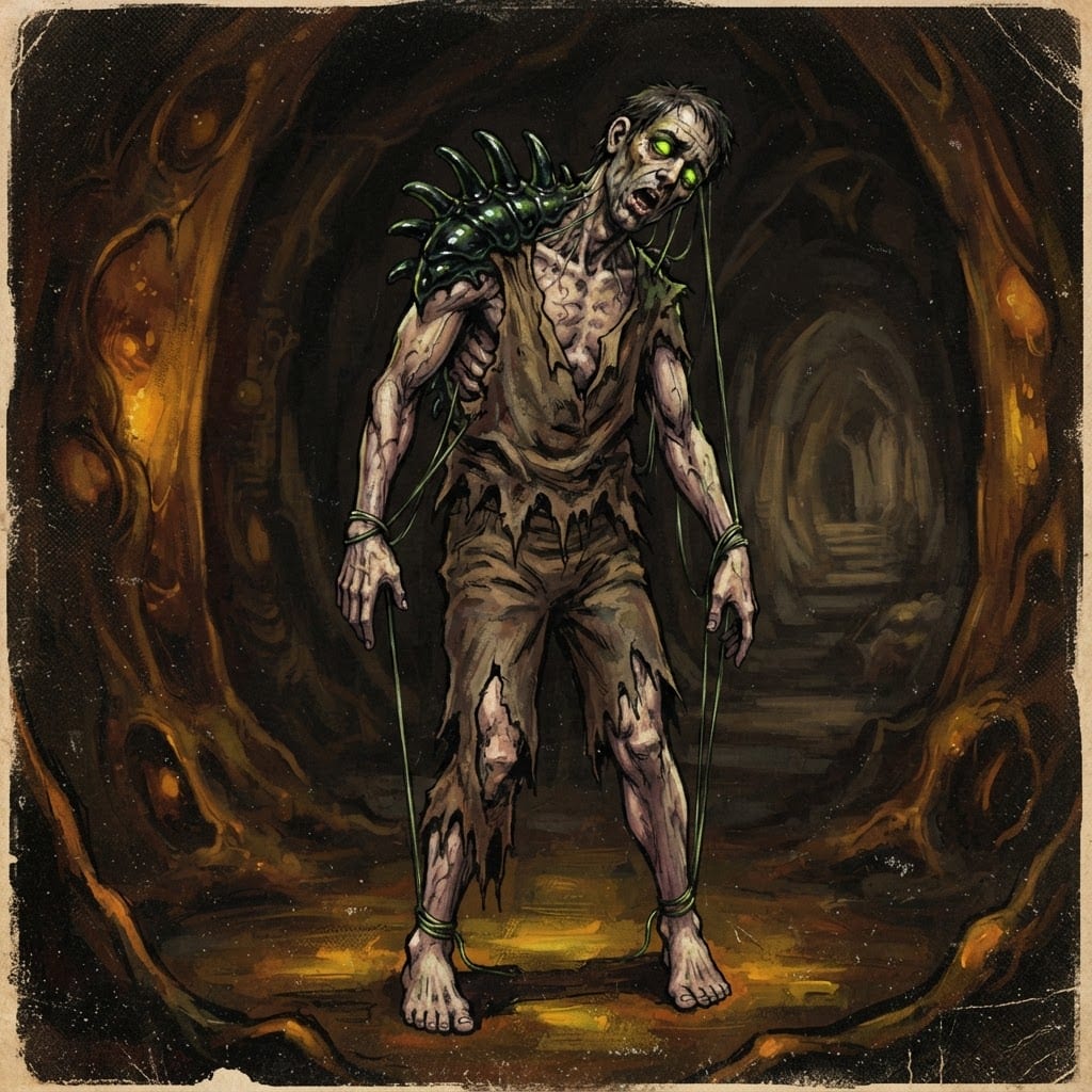 Image: Detailed hand-painted concept art illustration in 