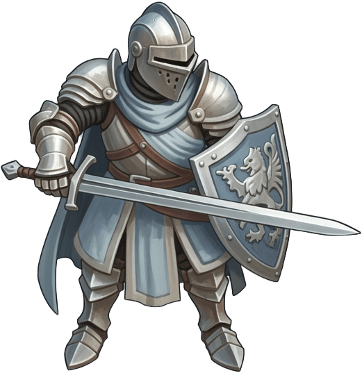 Knight Top-Down Right-Facing