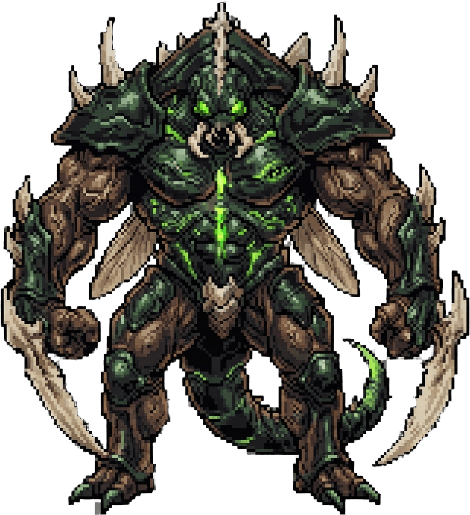 Image: Same exact character as in the reference pixel-art