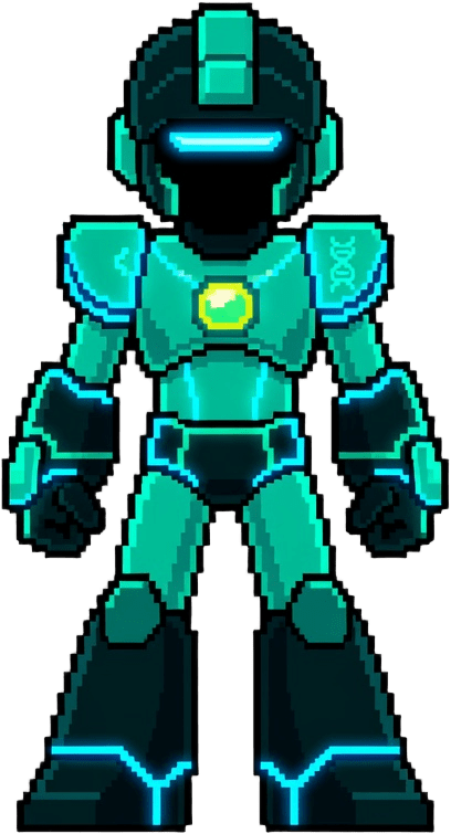 Helix Hero Pixel Sprite