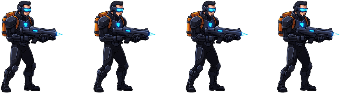 Volt Idle Sprite Strip