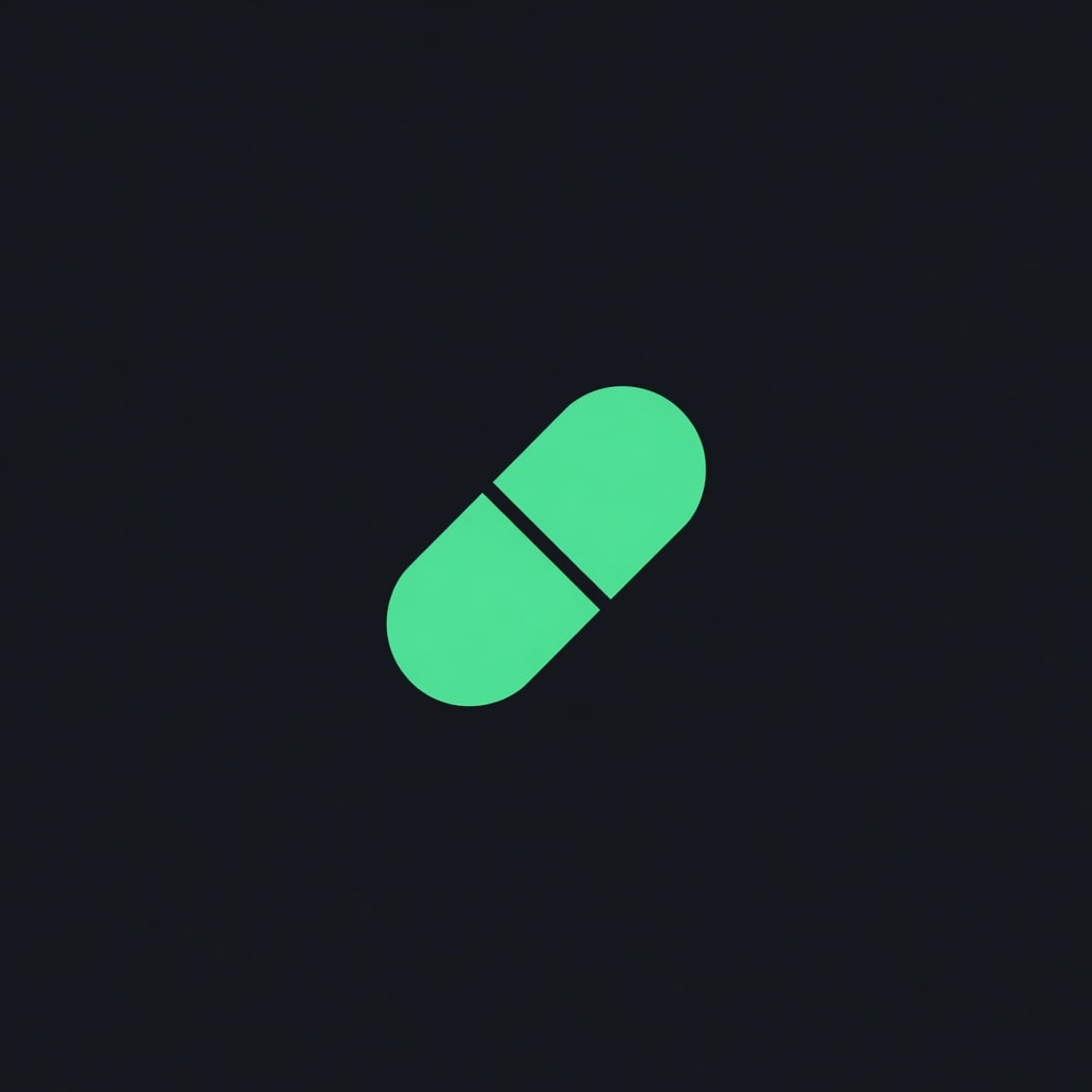 Med Check Icon A - Pill