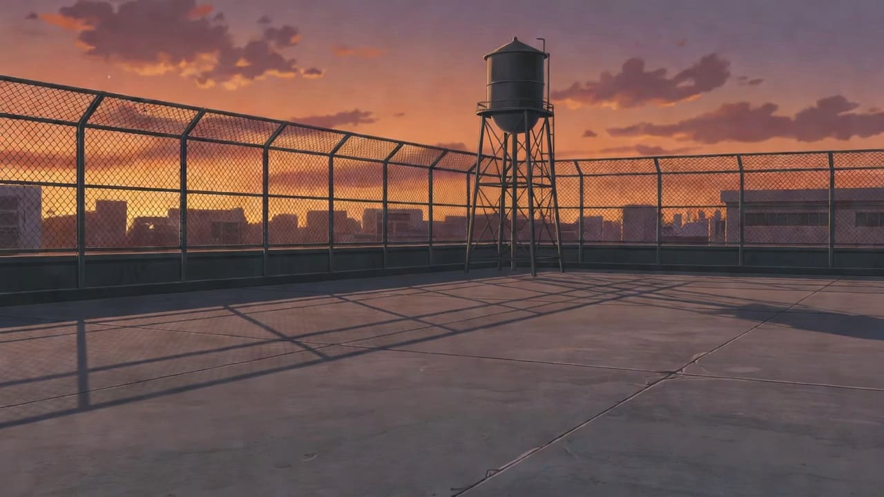 VN Background - Rooftop Dusk
