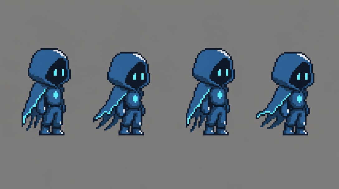 Aether Walker - Idle Sprite Sheet