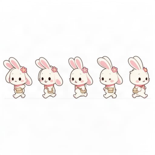 Cute Bunny Walk Cycle