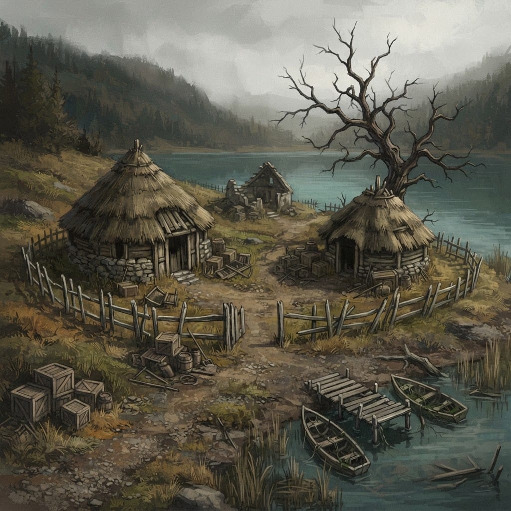 Image: Concept art illustration for a dungeon crawler RPG