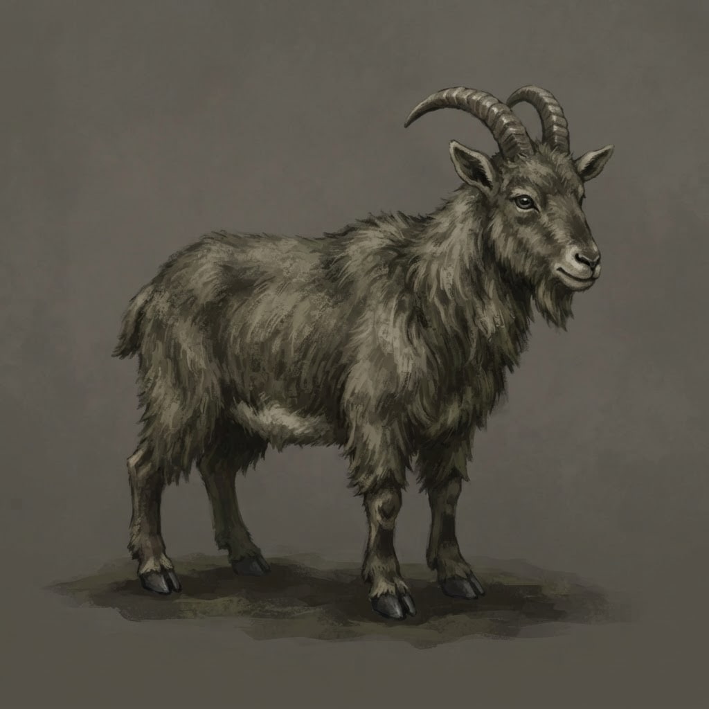 Image: Concept art single game asset illustration: a shag
