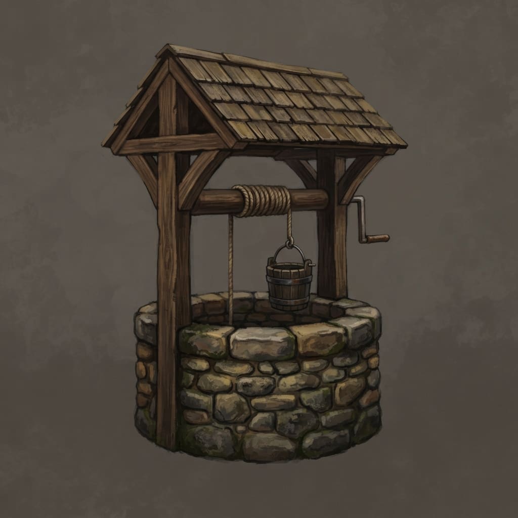 Image: Painted illustration in the style of Might & Magic