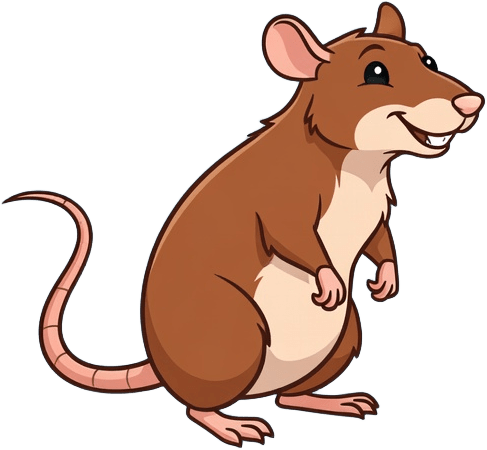 Brown Rat Platformer Hero
