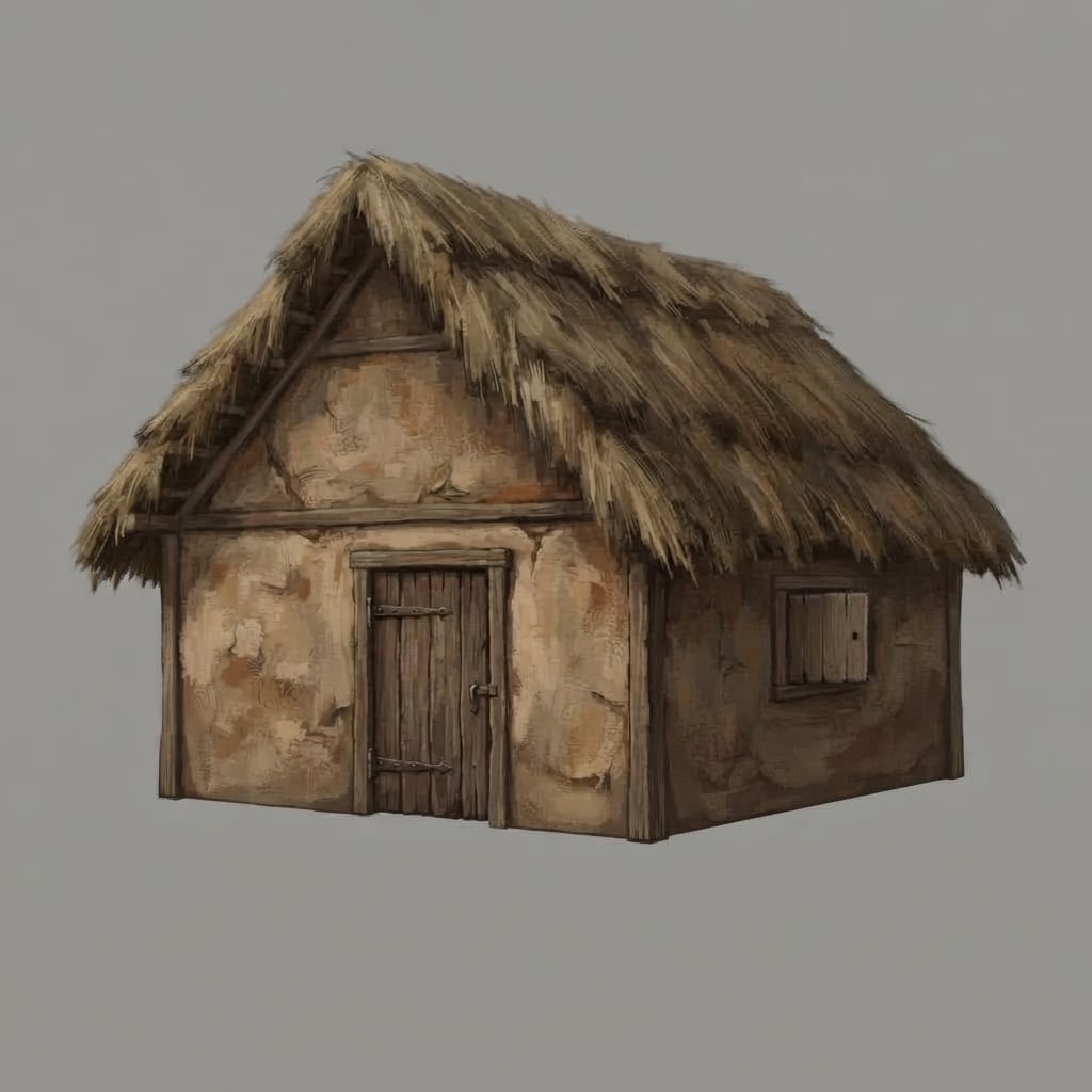 DaubHouseThatch