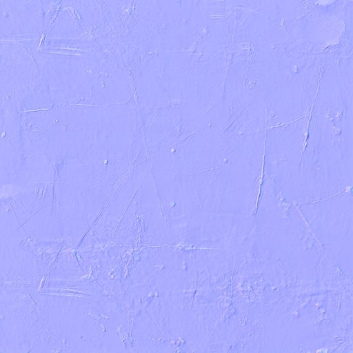 Concrete Floor Normal Map