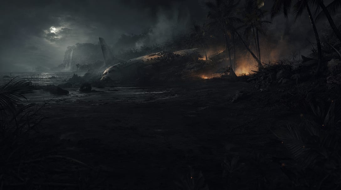 Android Survival Title Screen Background