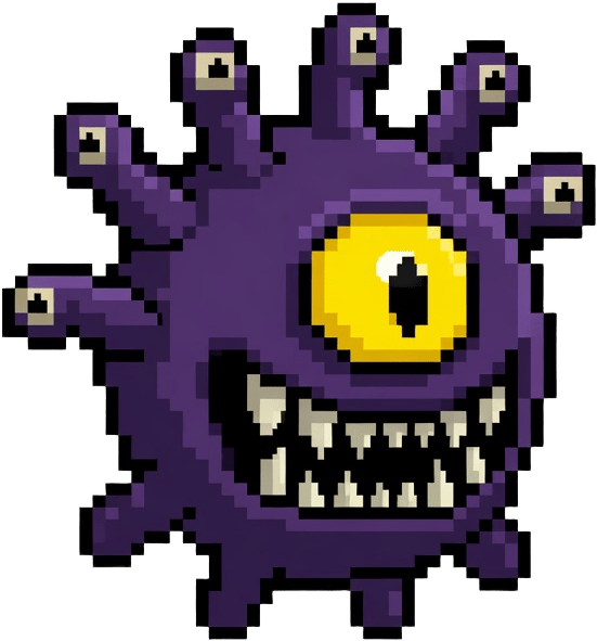 Beholder Eye Monster Sprite