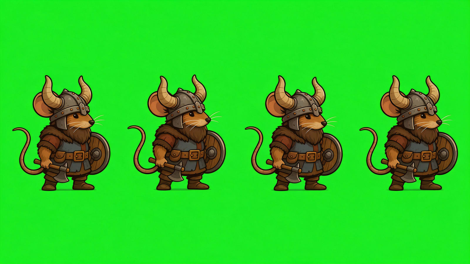 Mouse Viking Idle Sheet
