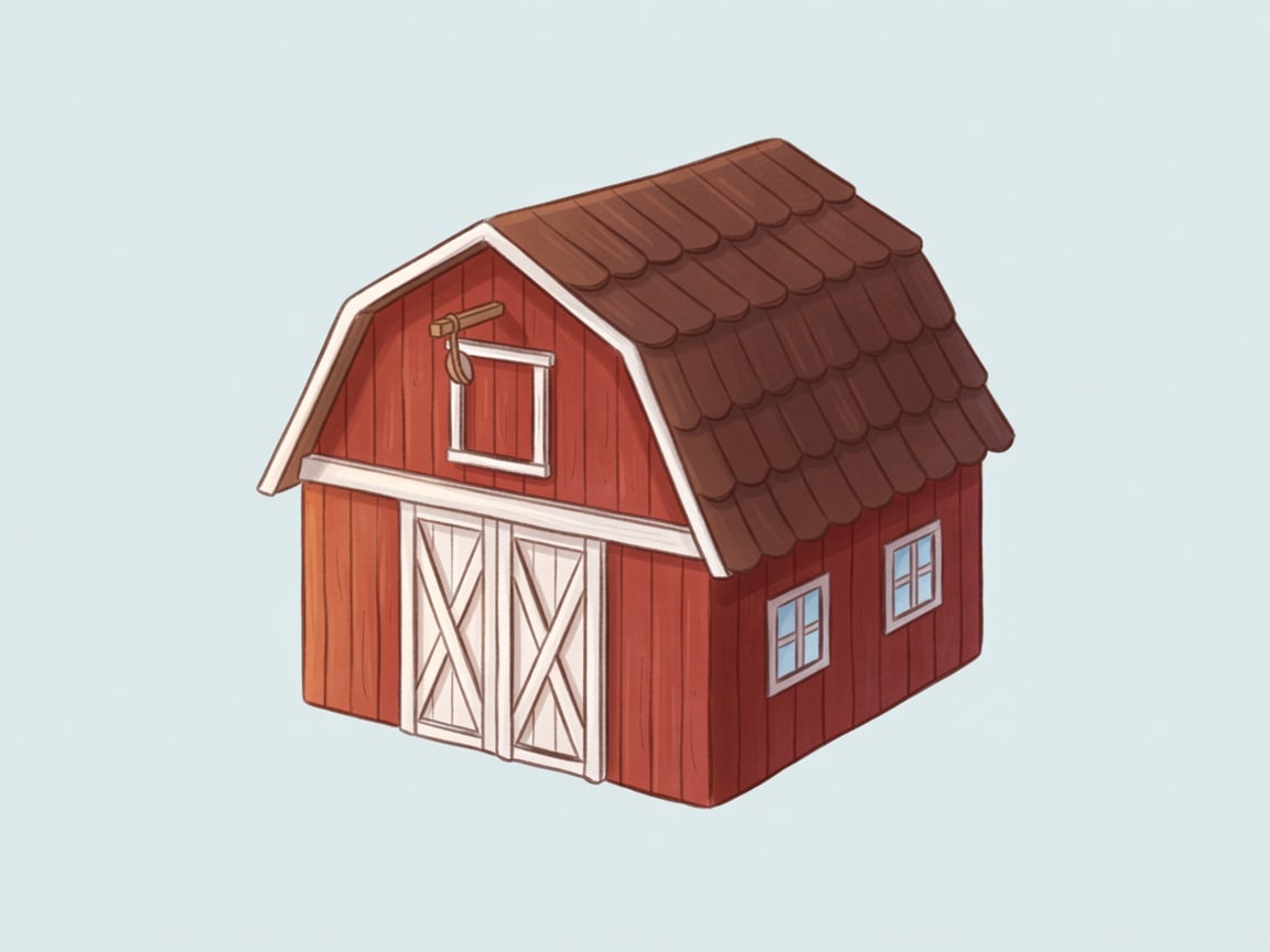 Red-Brown Barn Sprite
