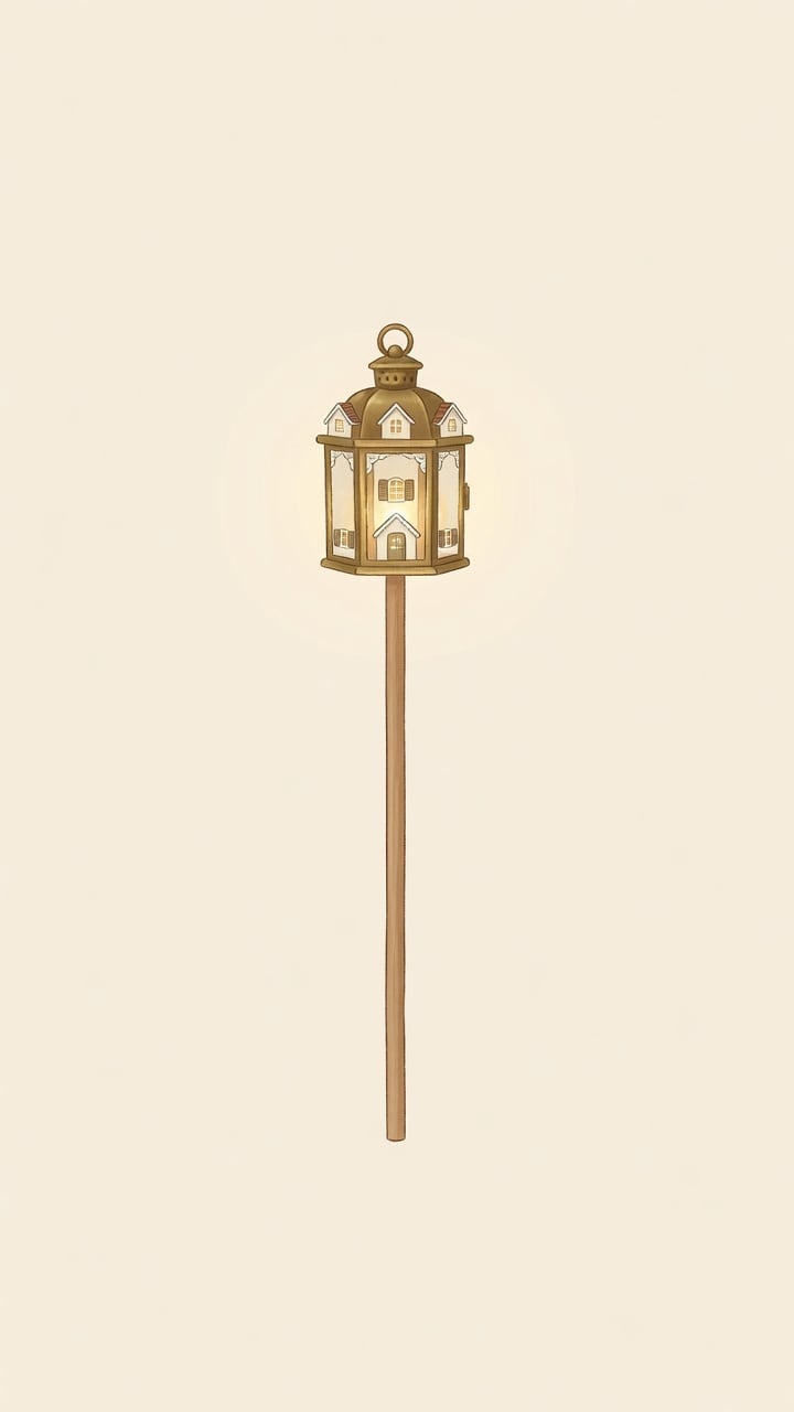 Hub Lantern Post - Garden Lantern