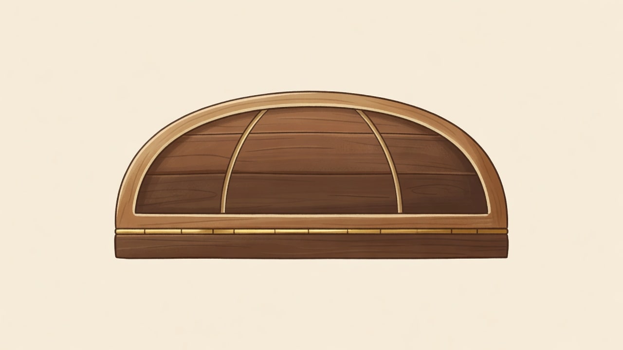 Hub Chest Lid - Domed Lid Piece