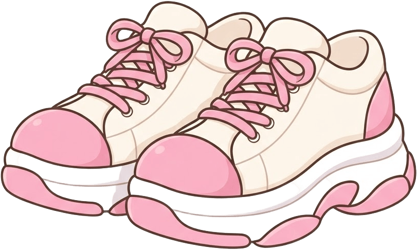 Task Hero Shoes - Pink Sneakers