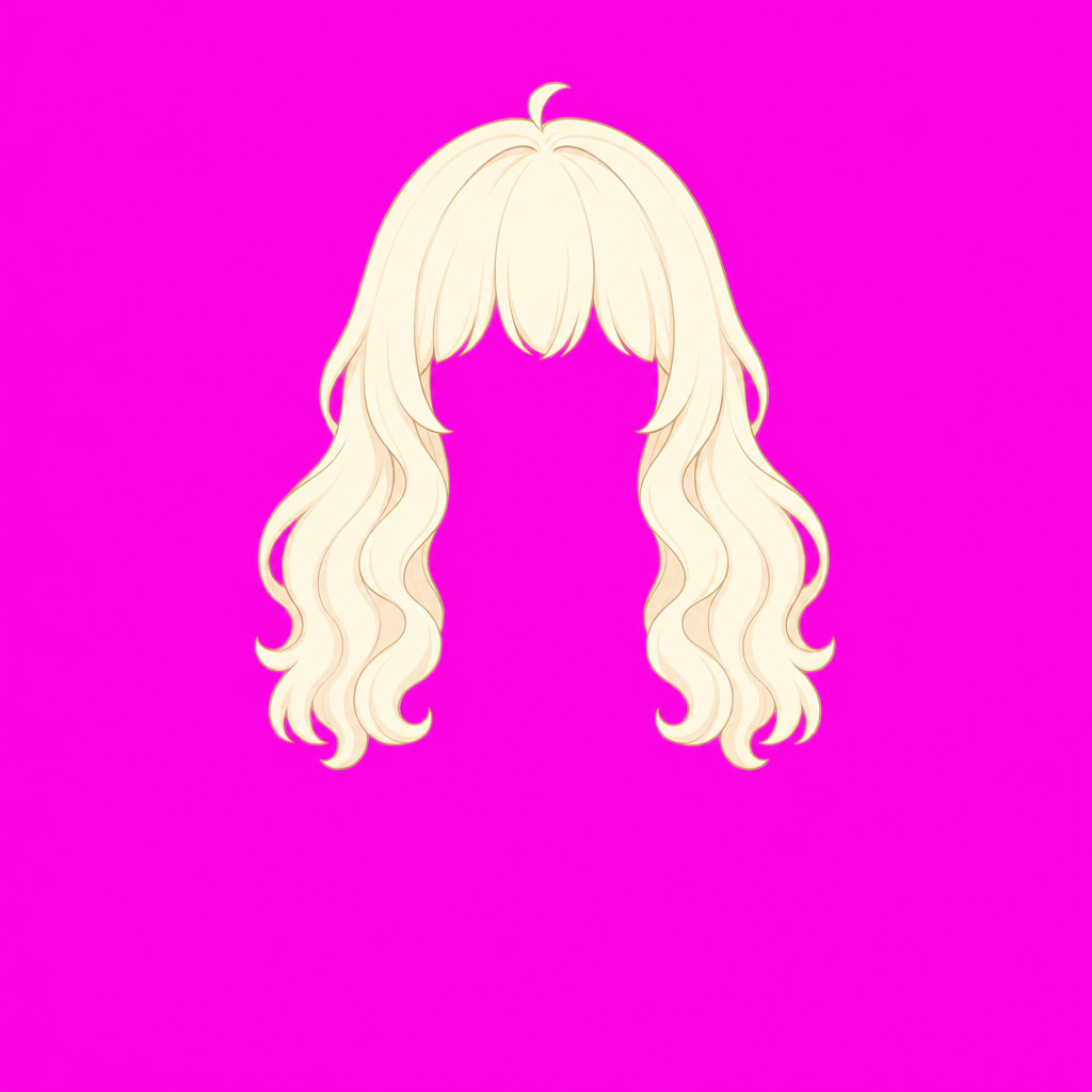 Task Hero Hair - Cream Long Wavy