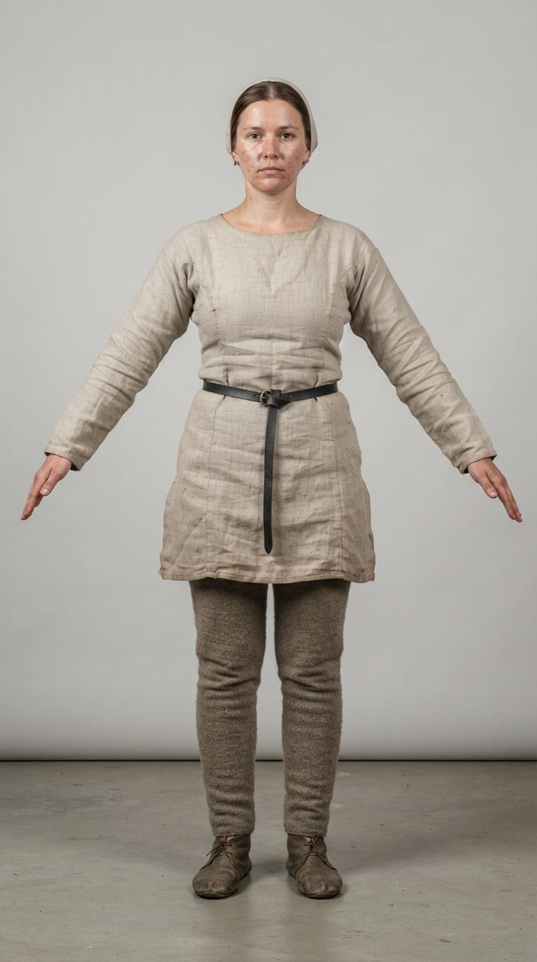 Medieval Peasant Woman Reference