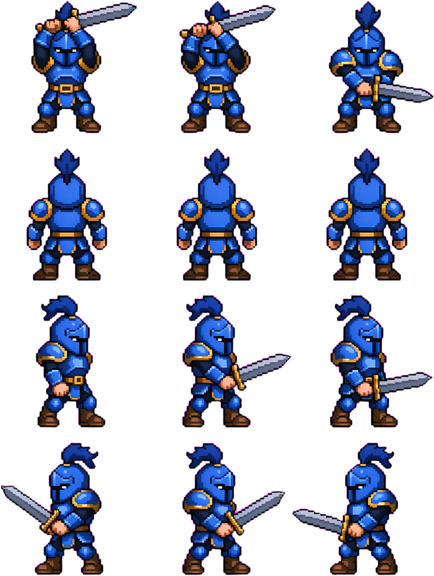 Knight Directional Overhead Chop Sheet