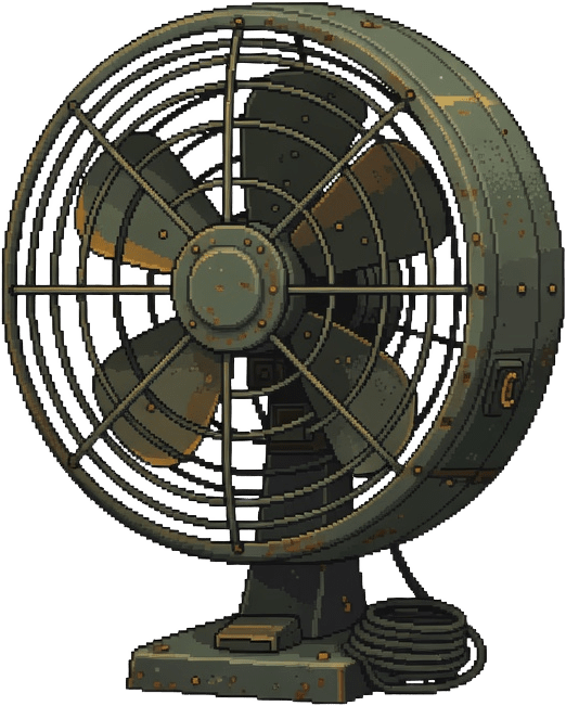 Office Desk Fan Sprite