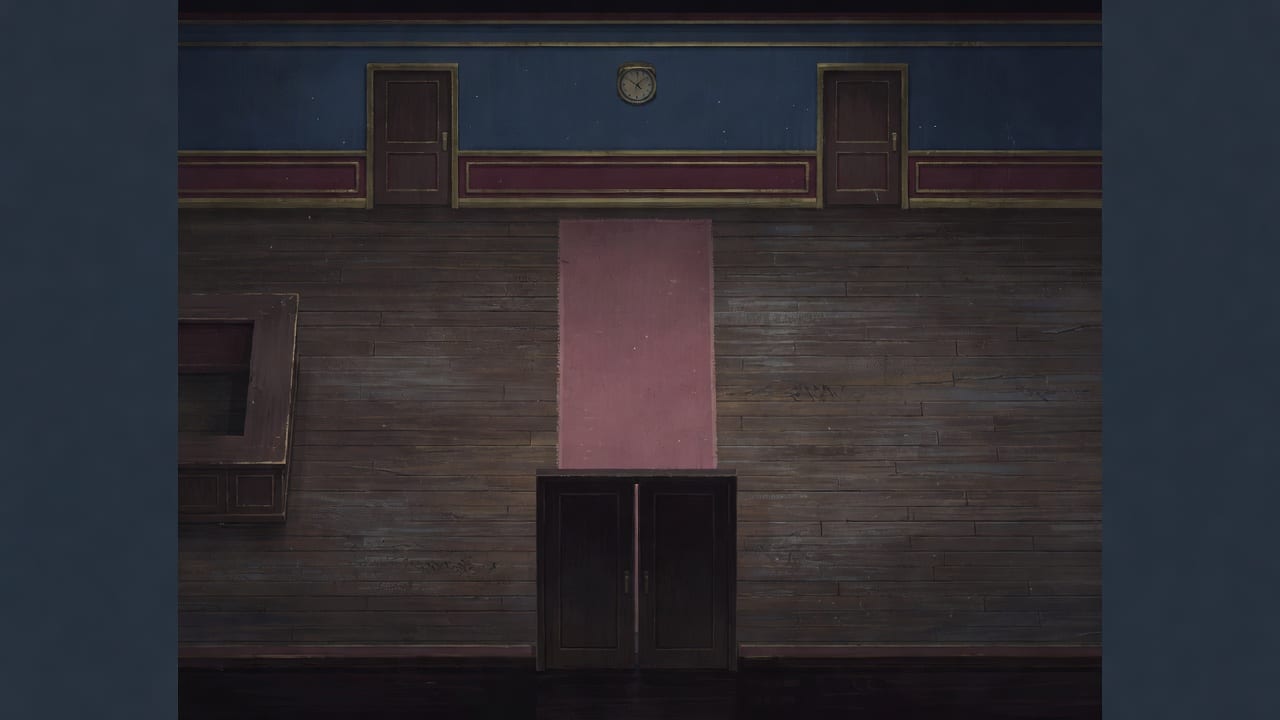 aoyama_entrance.png - Aoyama Theatre empty lobby, night
