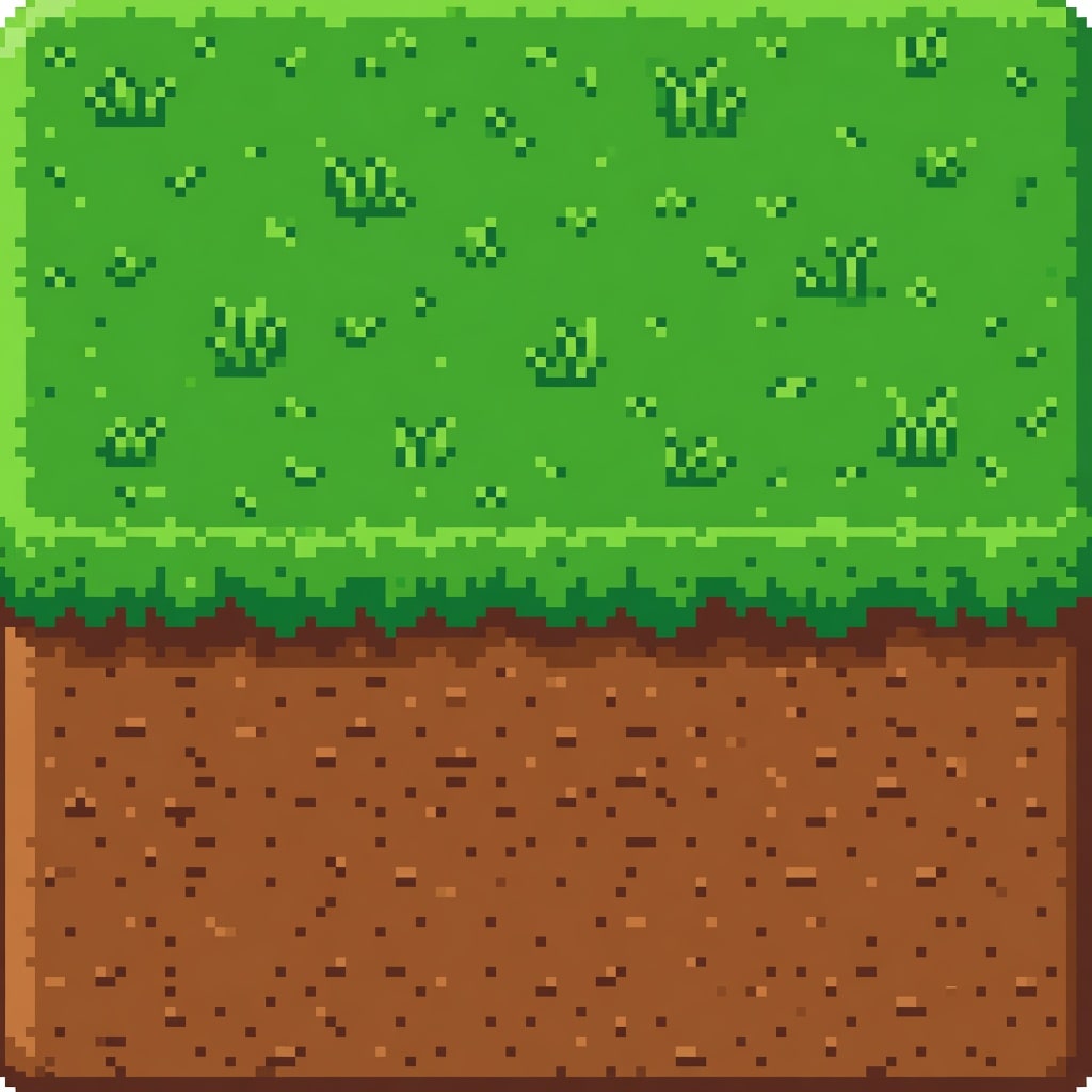 World 1 Grass Ground Tile