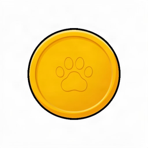 Gold Coin Cutout