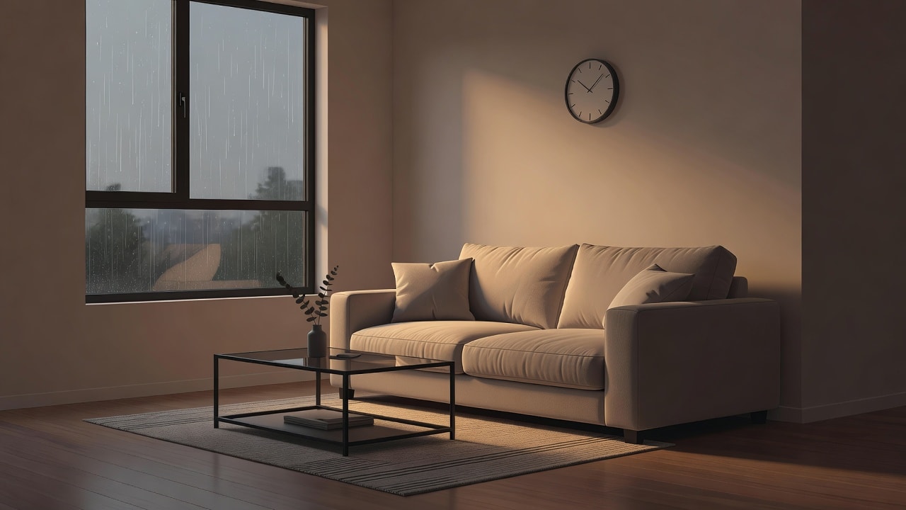 Atmospheric Living Room