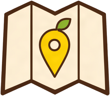 Folded Map Pin Icon