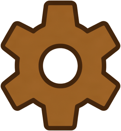 Transparent Gear Icon