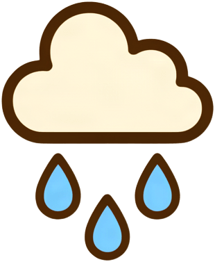 Rain Cloud Icon