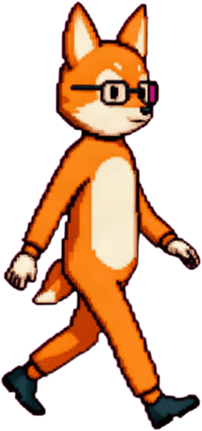 Pixel Fox Walker