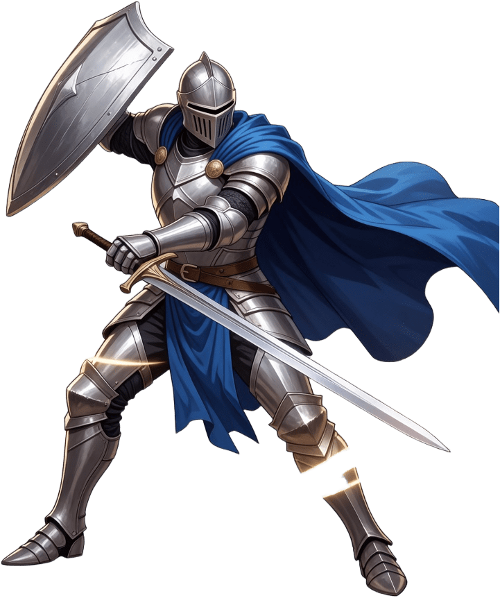 Knight - Combat Pose