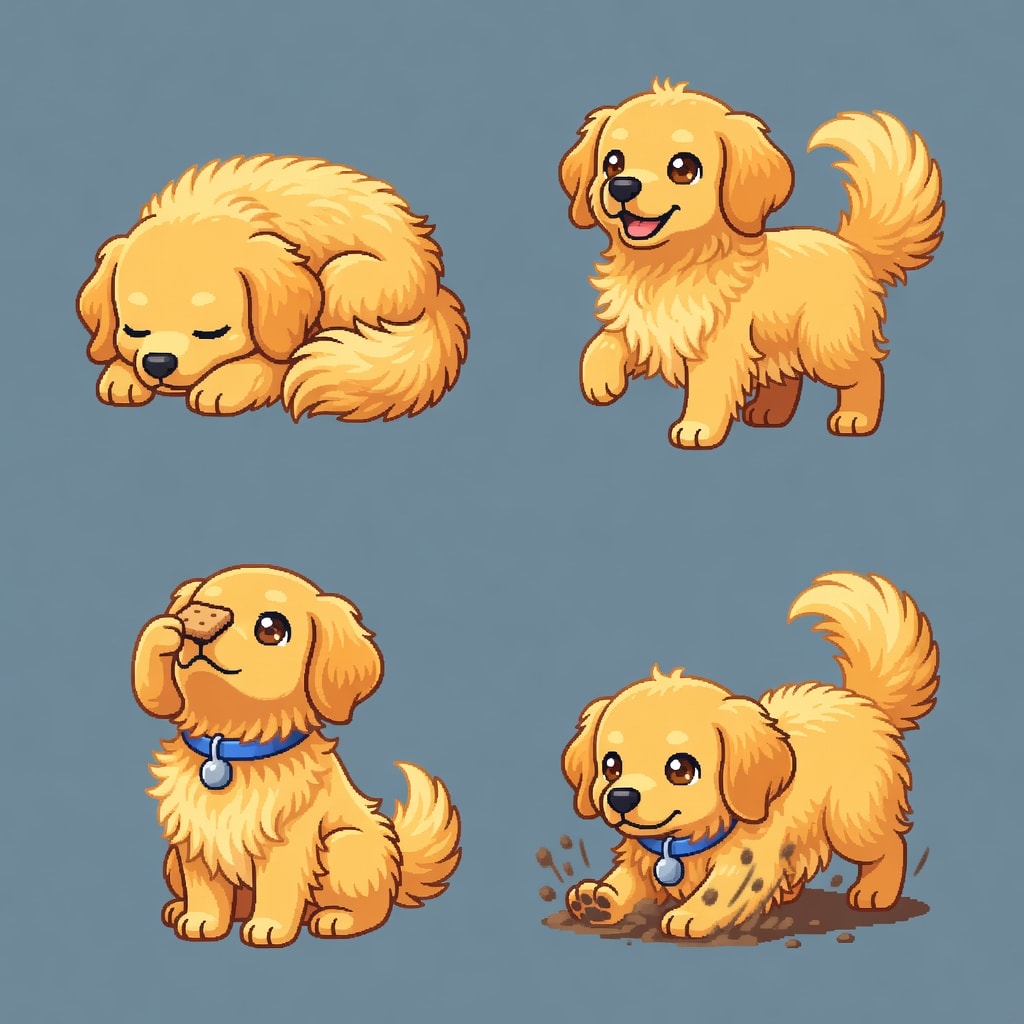 Before the Bell Rings - Mochi Chapter 1 Sprite Sheet