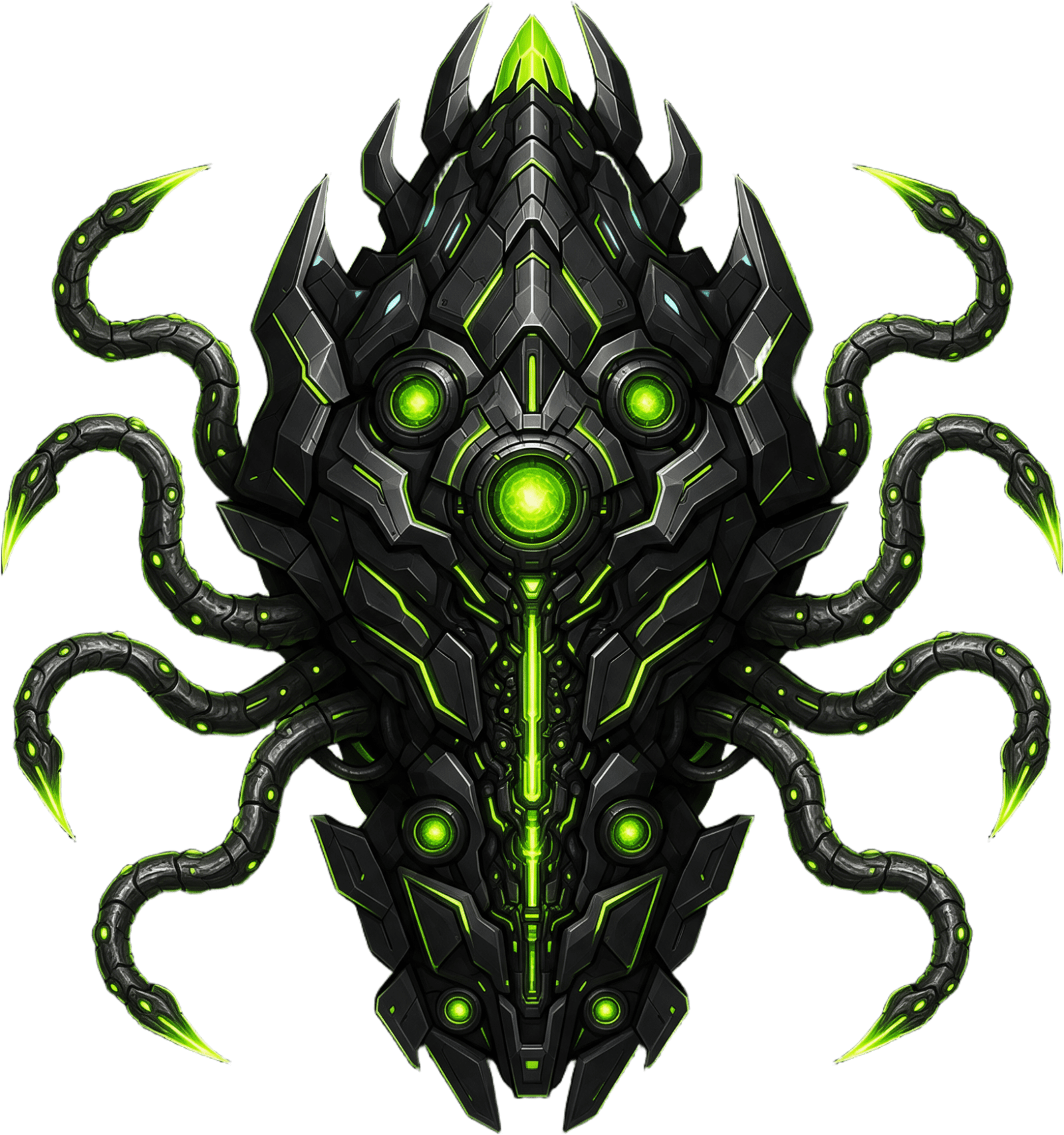 Cyber Defense - Alien Boss Sprite