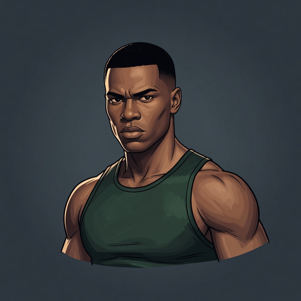 Fighter Portrait 5 - Duke (duke)
