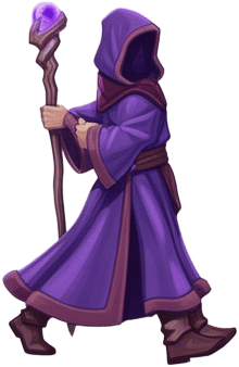 Mirrored Violet Character