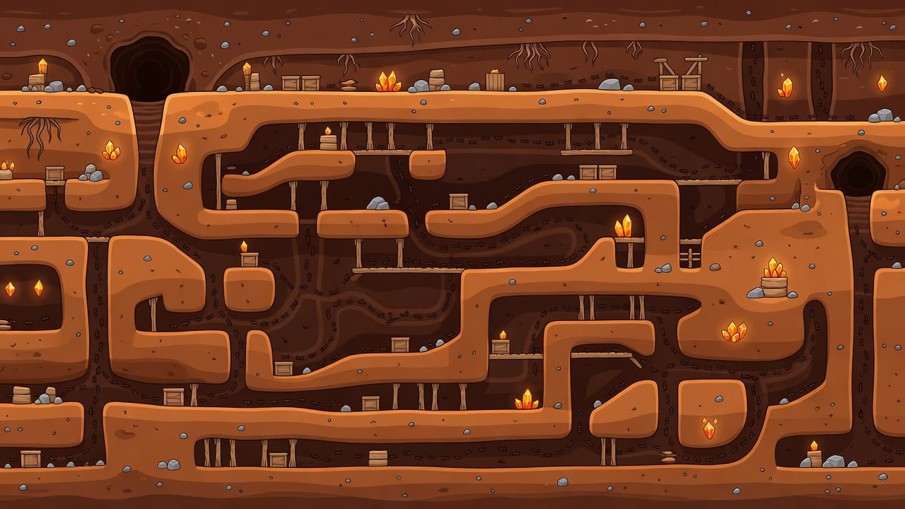Underground Ant Colony Militia Map