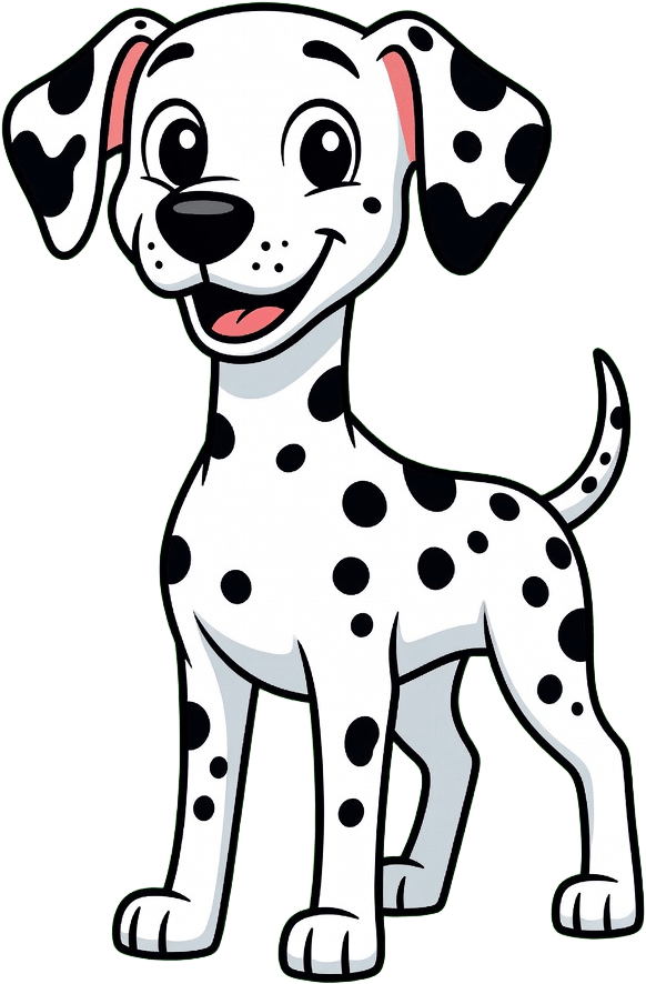 Dalmatian Dog Tile
