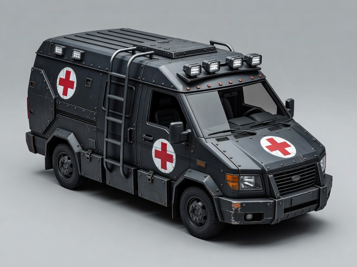Armored Extraction Van