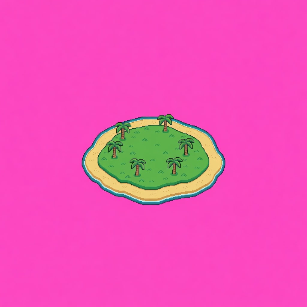 Pirate Island Pixel Sprite