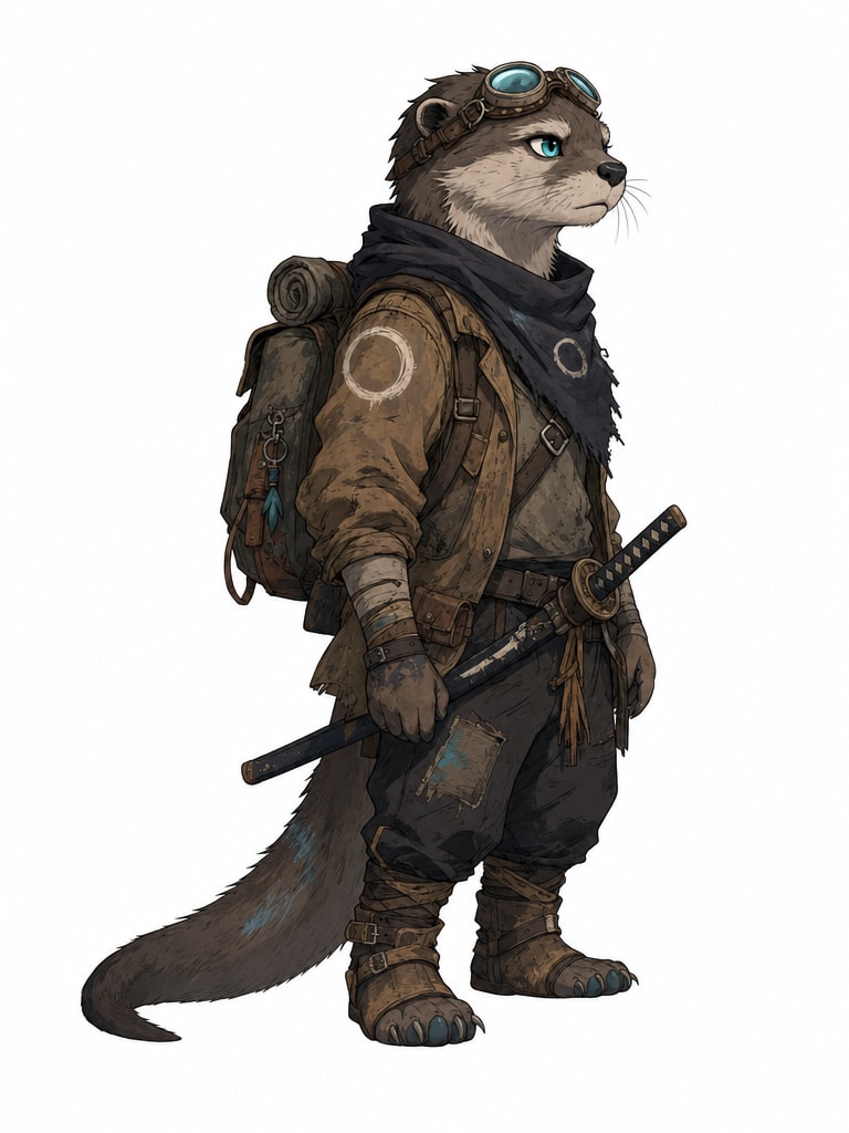 Dustborn Traveler transparent sprite
