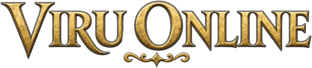 Viru Online Wordmark Logo