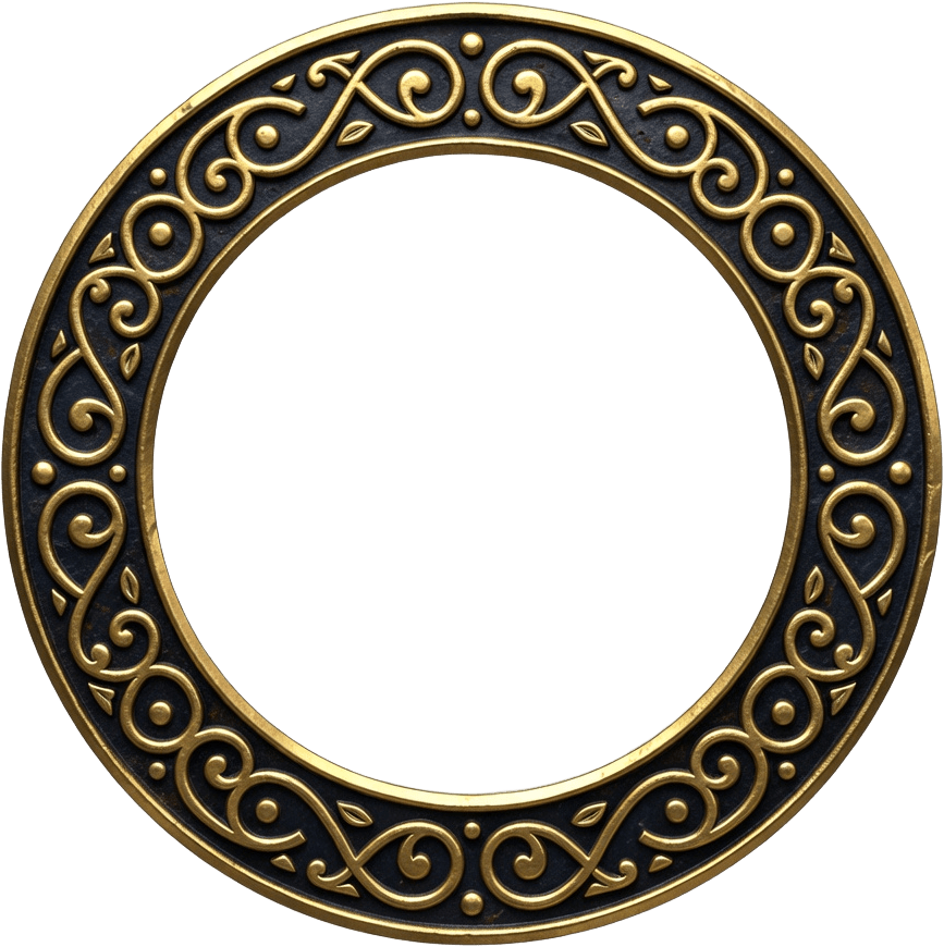 Minimap Ornate Metal Ring